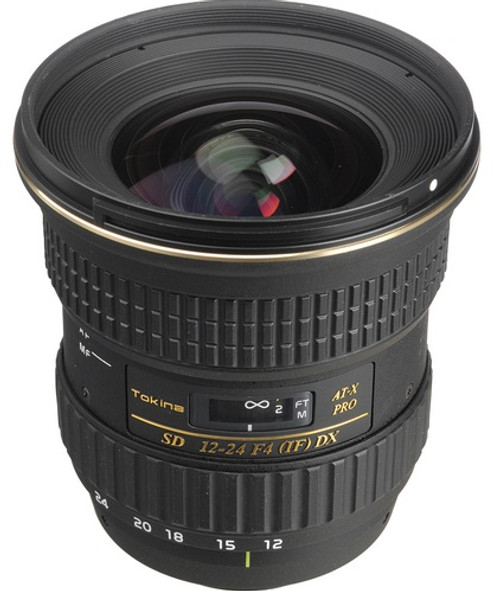 Tokina AT-X 12-24mm F4 IF DX Lens for Nikon (Used)