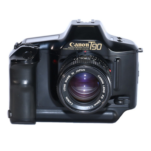 Canon T90 Film Camera Body with FD 50mm F/1.4 Lens