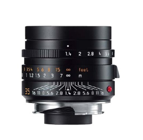 Leica 35mm F1.4 Summilux-M Asph. Lens Black (New)