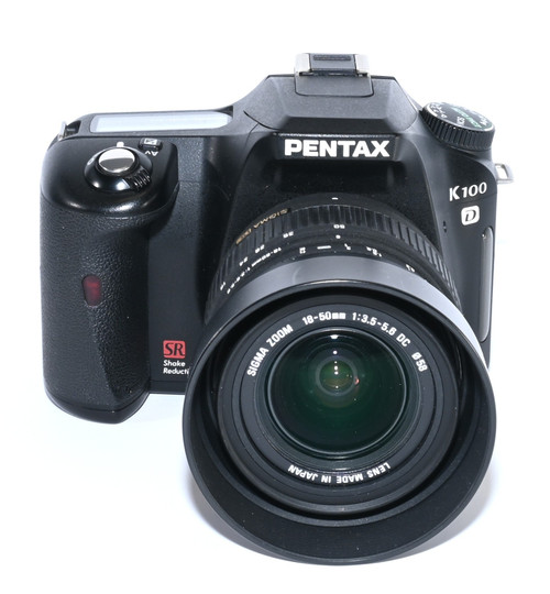 Pentax K100D Body with Sigma 18-50mm Lens (Used)