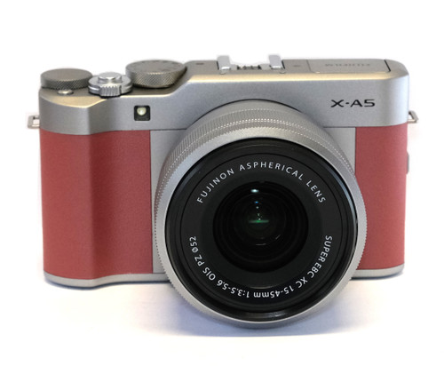 Fujifilm X-A5 Mirrorless Digital Camera with 15-45mm Lens (Pink)
