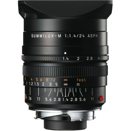Leica Summilux-M 24mm F1.4 ASPH. Black Lens