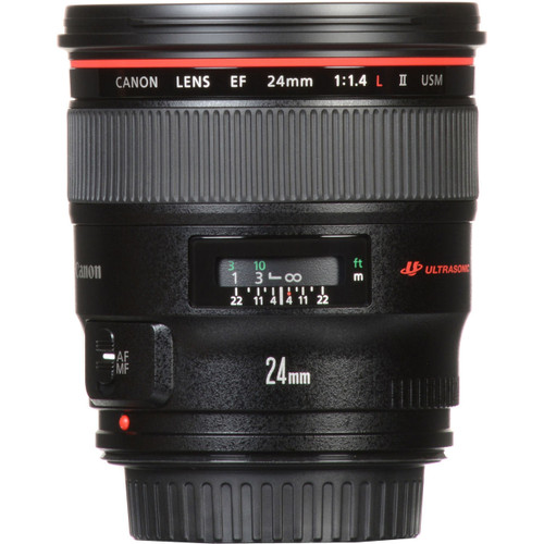 Canon EF 24mm F1.4L II USM Lens (Used)