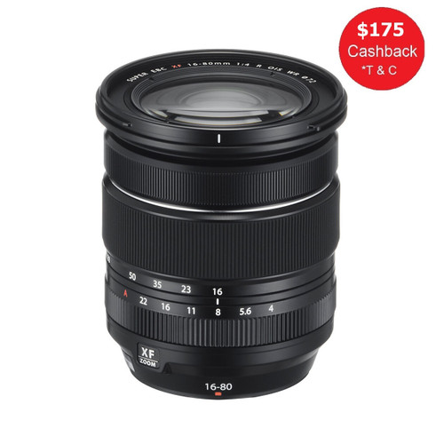 Fujifilm XF 16-80mm F4 R OIS WR Lens (New)