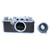 Leica IIIa Rangefinder Film Camera Body with Summar  50/2 Lens (Used)