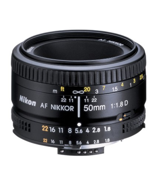 Nikon AF 50mm F1.8D Lens (Used)