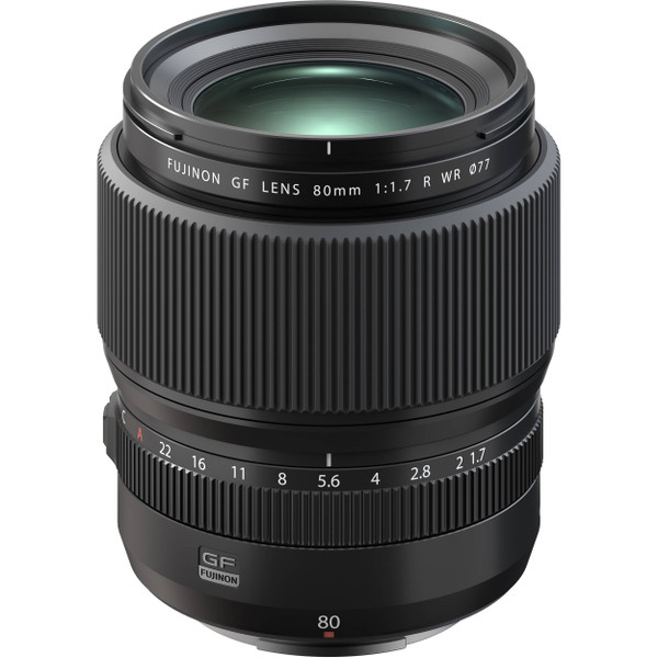 Fujifilm GF 80mm F/1.7 R WR Lens (New)