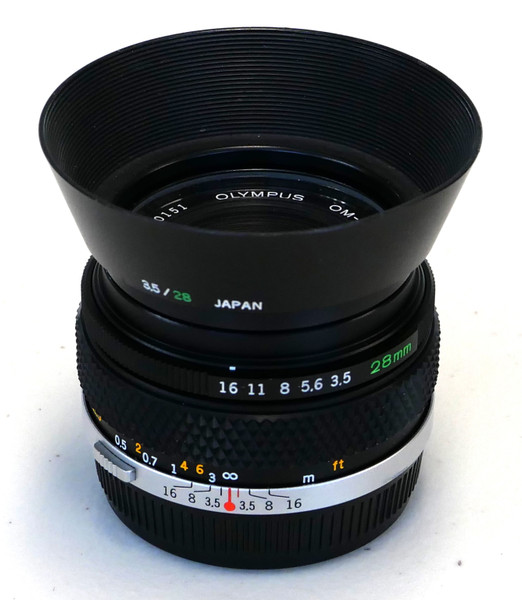 オリンパスOM10／Gズイコー28mmf3.5マニュアルAD付【実写確認整備品】 オリンパスOM10／Gズイコー28mmf3.5マニュアルAD付実写確認整備品