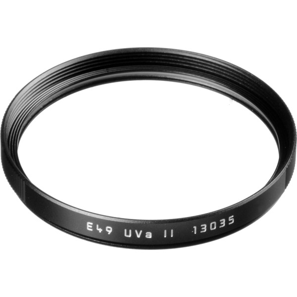 Leica E49 UVa II Filter - Black (New)