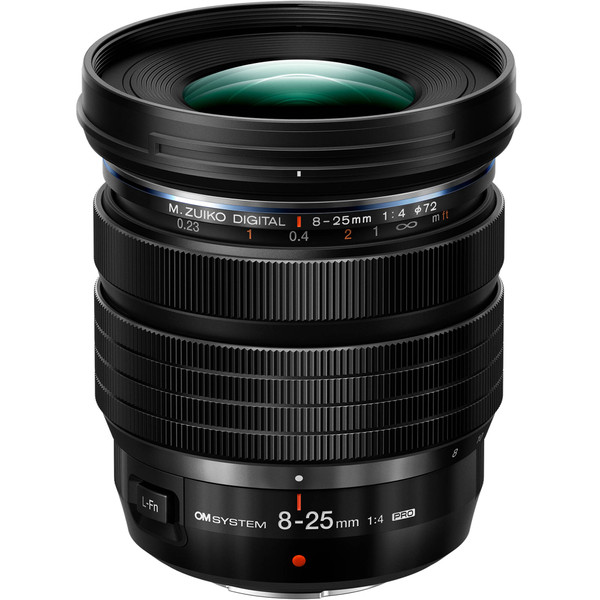 OM System M. Zuiko Digital ED 8-25mm F/4 PRO Lens (New)