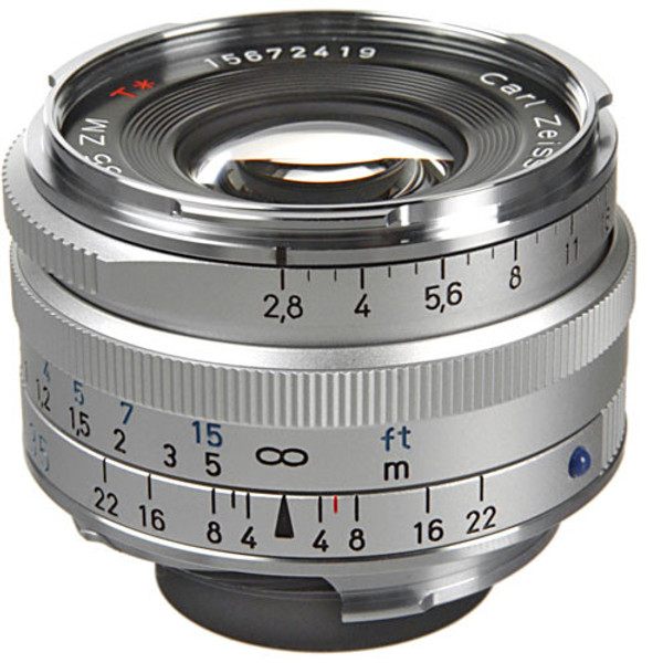 Zeiss C Biogon T* 35mm F2.8 ZM Lens - Silver (New) - Camera Lane
