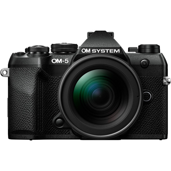 OM System OM-5 Mark II Mirrorless Camera with 12-45mm f/4 Lens (Black)