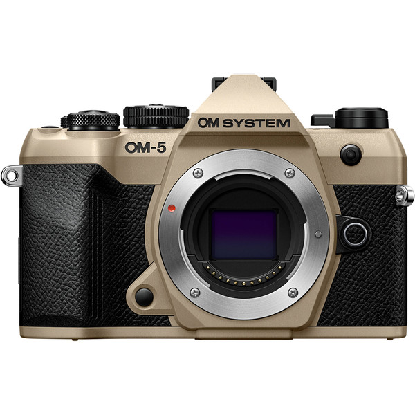 OM System OM-5 Mark II Mirrorless Camera Body (Sand Biege)