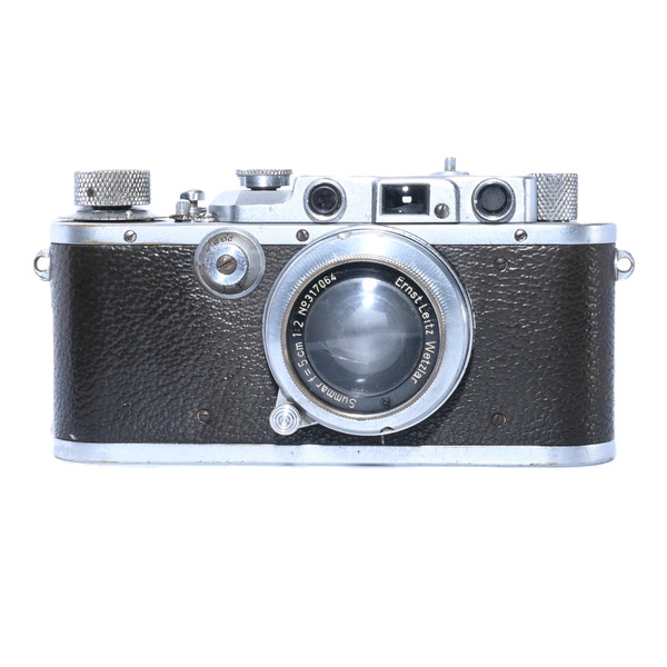 Leica IIIa Rangefinder Film Camera Body with Summar  50/2 Lens (Used)