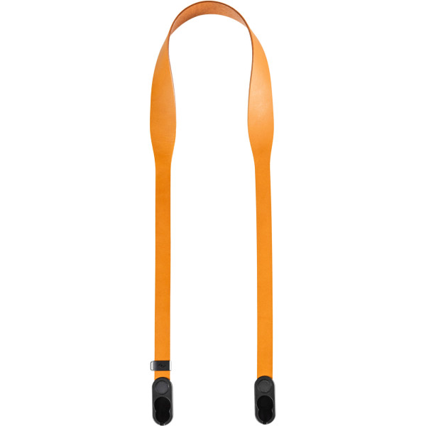 Peak Design Form Leather Camera Strap Short (Amber, 40.8")