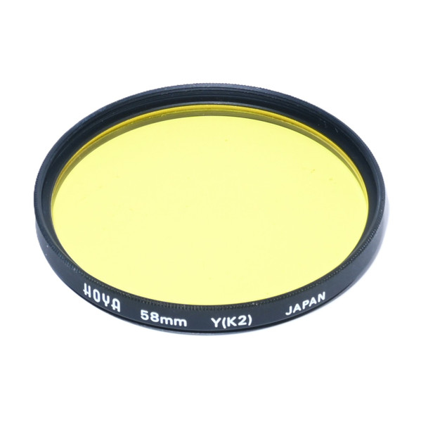 Hoya 58mm Yellow (K2) Filter (Used)