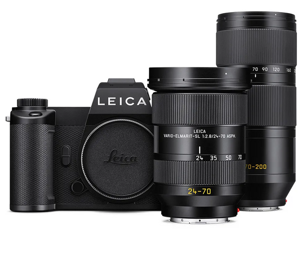 Leica SL3-P Mirrorless Camera with 24-70mm & 70-200mm Lenses (New)