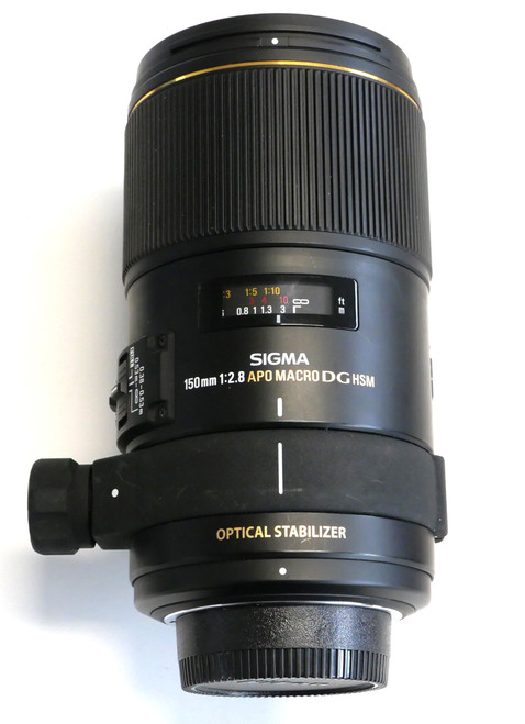 Sigma 150mm F2.8 APO Macro EX DG OS HSM Lens for Nikon (Used