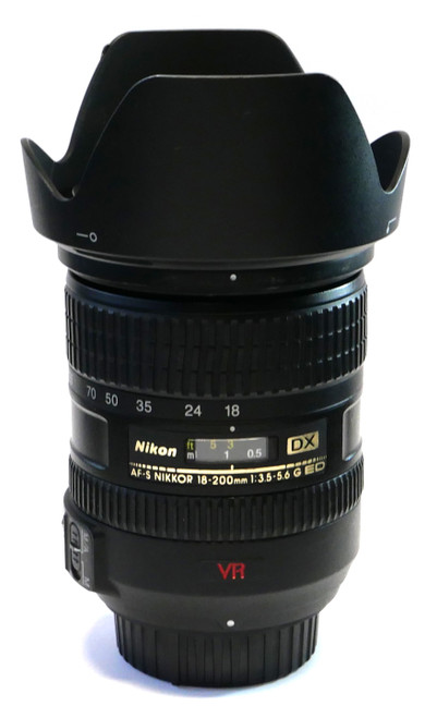 Nikon AF-S DX 18-200mm F3.5-5.6G ED VR Lens (Used) - Camera Lane