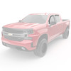 Window Deflectors In-Channel , Front and Rear, Black | (19-24) Silverado/Sierra 1500, Crew Cab | 571695