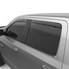 Window Deflectors In-Channel , Front and Rear, Dark Smoke | (09-24) Ram 1500 Classic, (10-18) Ram 2500/3500, Crew Cab | 572751