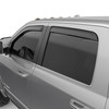 Window Deflectors In-Channel , Front and Rear, Black | (19-24) Ram 2500/3500, Crew Cab/Mega Cab | 572865