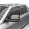 Window Deflectors In-Channel , Front and Rear, Black | (19-24) Ram 2500/3500, Crew Cab/Mega Cab | 572865