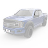 Window Deflectors In-Channel , Front and Rear, Dark Smoke | (15-23) F-150, (17-24) Super Duty F-250/F-350, Extended Cab | 573471