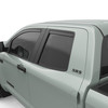 Window Deflectors In-Channel , Front and Rear, Black | (07-21) Tundra, Crew Cab | 575095