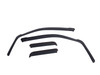 Window Deflectors In-Channel , Front and Rear, Dark Smoke | (07-17) Wrangler JK, 4 Door, Sport Utility | 575151