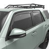 Window Deflectors In-Channel , Front and Rear, Dark Smoke | (10-24) 4Runner, Sport Utility | 575221