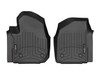 Floor Liners, Front, Black | (19-25) Silverado/Sierra 1500, (20-24) Sierra 2500HD/3500HD, (20-25) Silverado 2500HD/3500HD, Regular Cab, Vinyl Floors | 4415431V