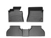 Floor Liners, Front and Rear, Black | (14-18) Silverado/Sierra 1500, (15-19) Silverado/Sierra 2500HD/3500HD | 445431-445423