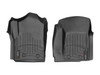 Floor Liners, Front, Black | (15-19) Silverado/Sierra 2500HD/3500HD, Regular Cab, Vinyl Floors | 449181V