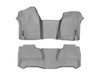 Floor Liners, Front and Rear, Gray | (19-25) Silverado/Sierra 1500, (20-25) Silverado/Sierra 2500HD/3500HD | 461436-1-2