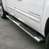 6" Oval Side Steps, Polished Stainless | (07-19) Silverado/Sierra 2500/3500HD, (07-19) Sierra 3500HD, (08-19) Silverado 3500HD, Extended Cab (diesel) | 4444001