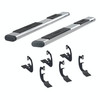 6" Oval Side Steps, Polished Stainless | (99-16) Super Duty F-250/F-350/F-450/F-550, Crew Cab, Cab & Chassis | 4444026