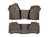 Floor Liners, Front and Rear, Cocoa | (14-18) Silverado/Sierra 1500, (15-19) Silverado/Sierra 2500HD/3500HD | 475431-475424