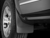 No-Drill Mud Flaps, Front, Black | (14-18) Silverado 1500, (15-19) Silverado 2500HD/3500HD | 110035
