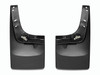 No-Drill Mud Flaps, Front, Black | (14-18) Sierra 1500, (15-19) Sierra 2500HD/3500HD | 110036