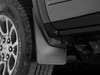 No-Drill Mud Flaps, Front, Black | (14-18) Sierra 1500, (15-19) Sierra 2500HD/3500HD | 110036