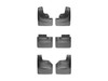 No-Drill Mud Flaps, Front, Mid, and Rear, Black | (17-20) F-150 Raptor | 110073-110078-120073