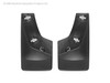 No-Drill Mud Flaps, Rear, Black | (07-13) Silverado 1500, (08-14) Silverado 2500HD/3500HD | 120010