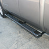 6" Oval Side Steps, Powdered Coat | (07-19) Silverado/Sierra 2500/3500HD, (07-19) Sierra 3500HD, (08-19) Silverado 3500HD, Extended Cab (diesel) | 4445001