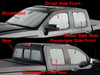 SunShade Kit, Full Vehicle, Silver/Black | (14-18) Silverado/Sierra 1500, (15-19) Silverado/Sierra 2500HD/3500HD, Extended Cab | TS0001K1