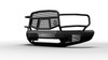 Midnight Bumper With Grille Guard, Front | (10-18) Ram 2500/3500 | MFD101BM1