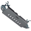 Muffler and Exhaust Tip Skid Plate, Aluminum | (18-25) Wrangler JL, 392 Hemi, 4 Door | JL4113