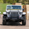 Pro Series Steel Grille Guard, Black | (18-25) Wrangler JL, (20-25) Gladiator JT, Excluding Mojave, Excluding diesel and hybrid | P1053