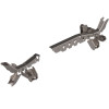 APEX Axle Ultimate Armor Truss Kit, Dana 30, Raised Track Bar, Front | (07-18) Wrangler JK | JK3057