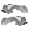 Inner Fender Liners, Front, Vented, Aluminum | (18-25) Wrangler JL, (20-25) Gladiator JT | JL5113